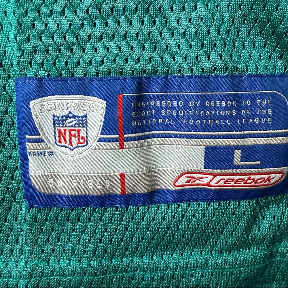NFL Equipment Reebok Miami Dolphins Jersey Sz L Mesh 54 Thomas - Picture 6 of 6